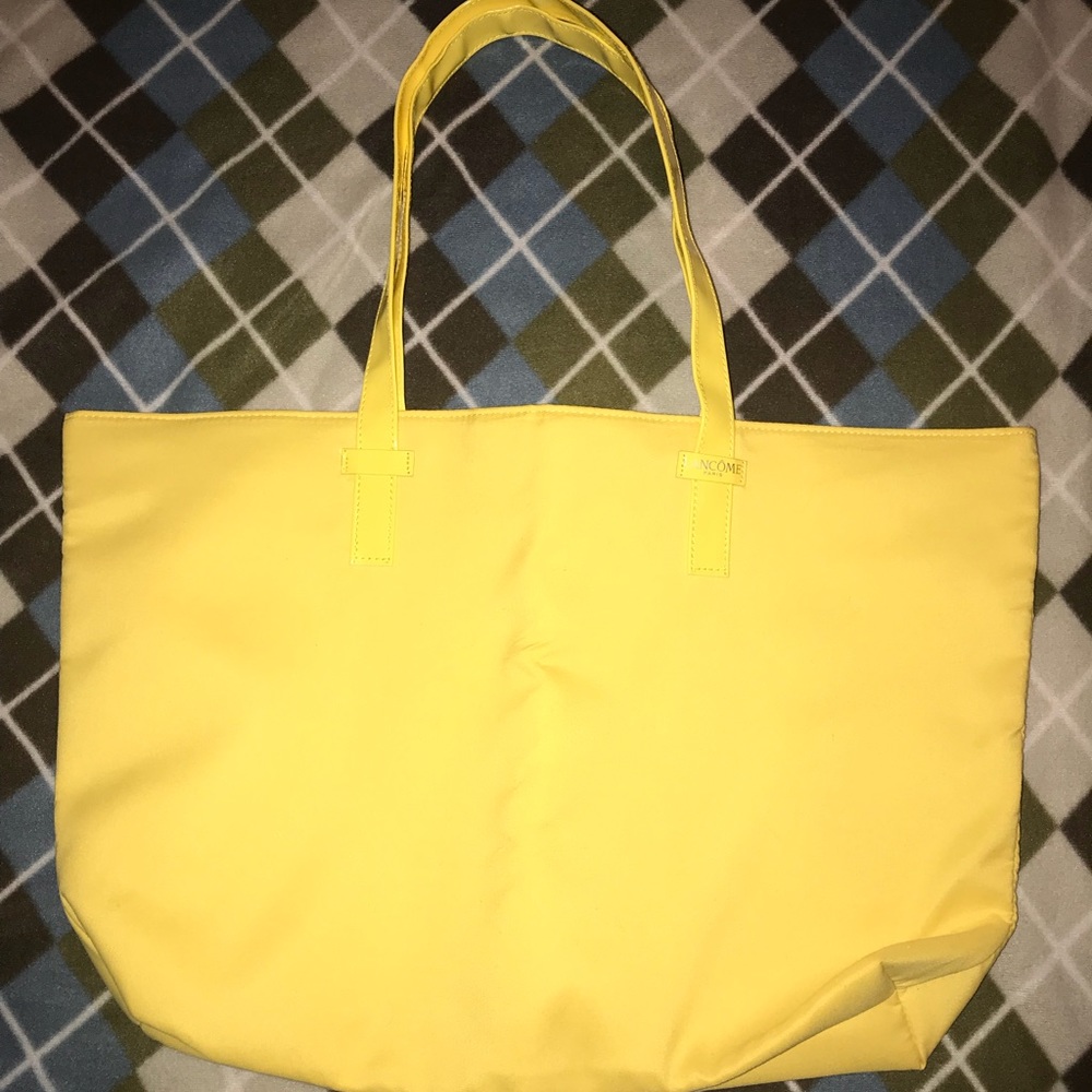 Yellow Lancôme Tote